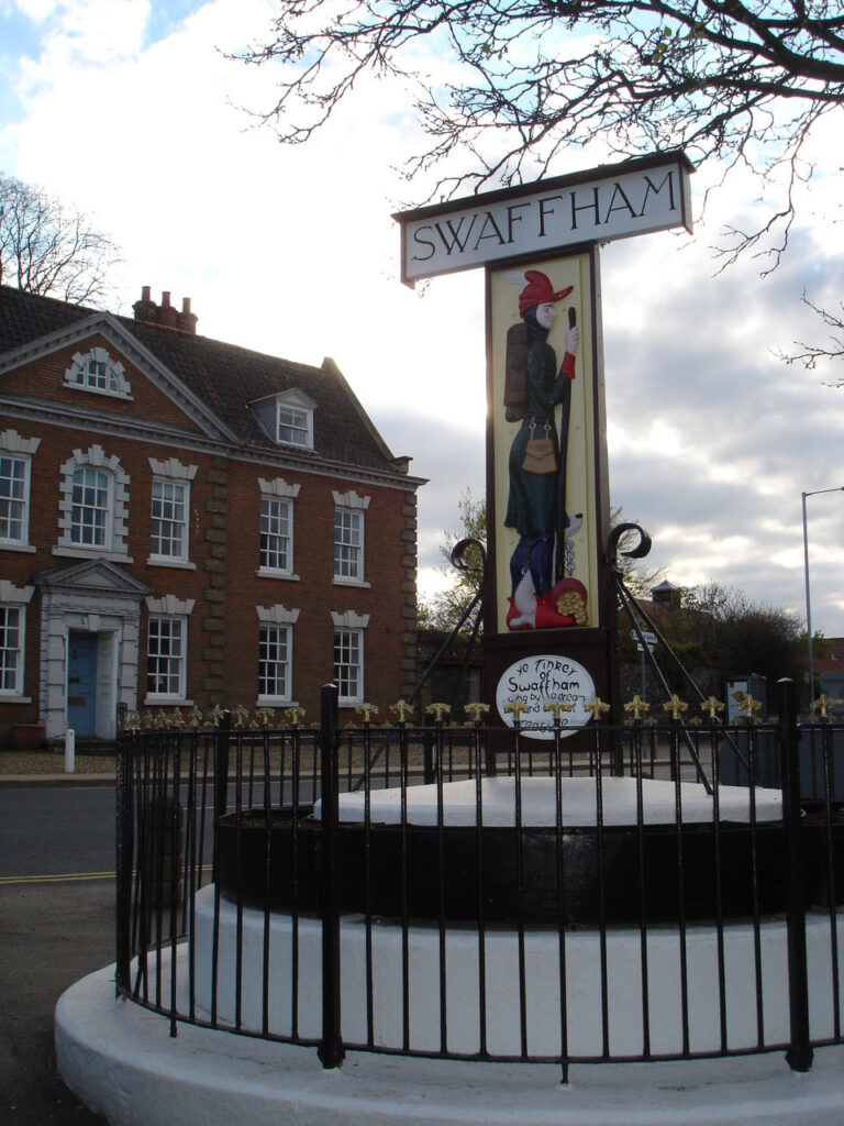 Swaffham town sign
